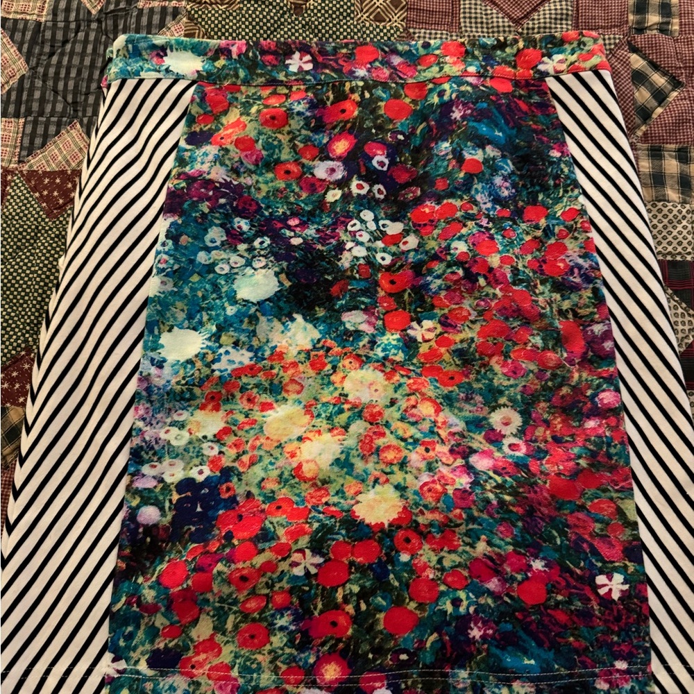 Anthropologie Tabitha floral skirt size 8